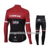 Tenue Maillot M/L + Collant Long 2017 Trek-Segafredo Enfant N001